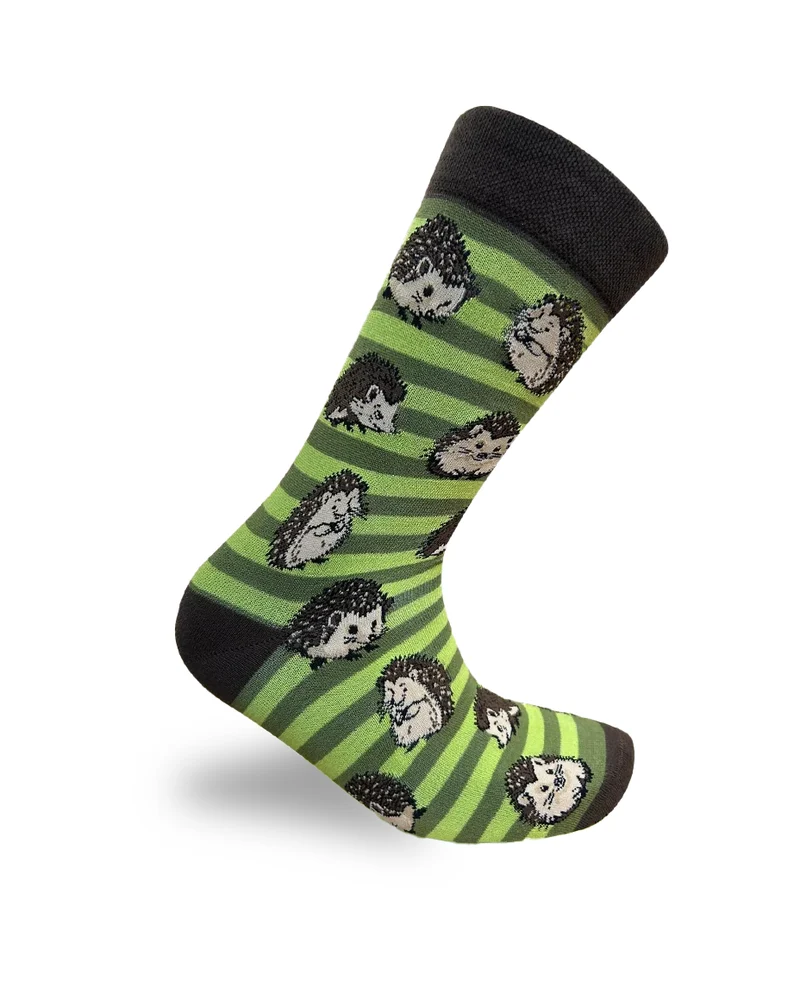 Hedgehog Socks Cute Forest Series