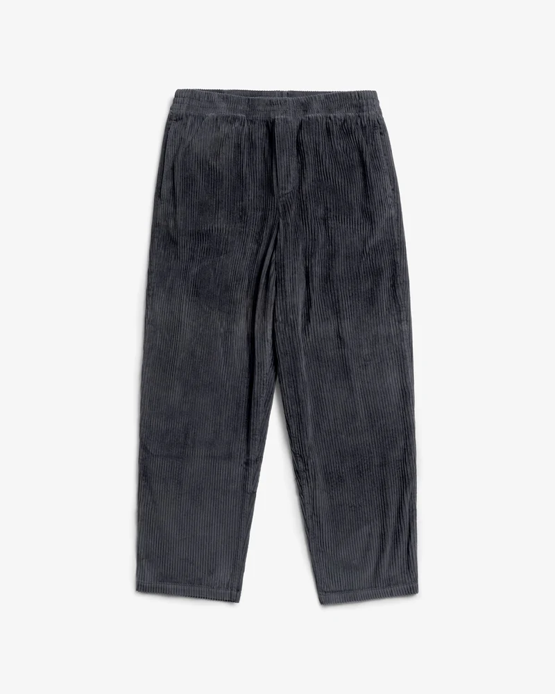 Dunkelgraue Cordhose Weit aus Bio-Baumwolle von Rotholz