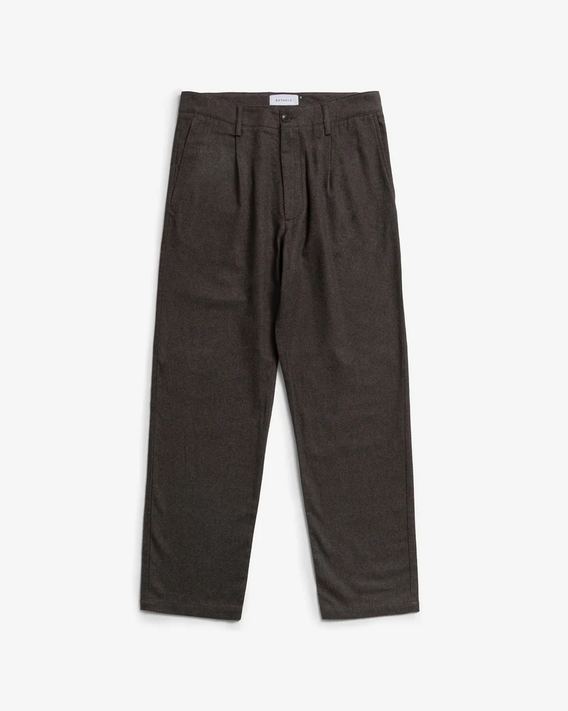 Braune Flanellhose Everyday aus 100% Bio-Baumwolle von Rotholz