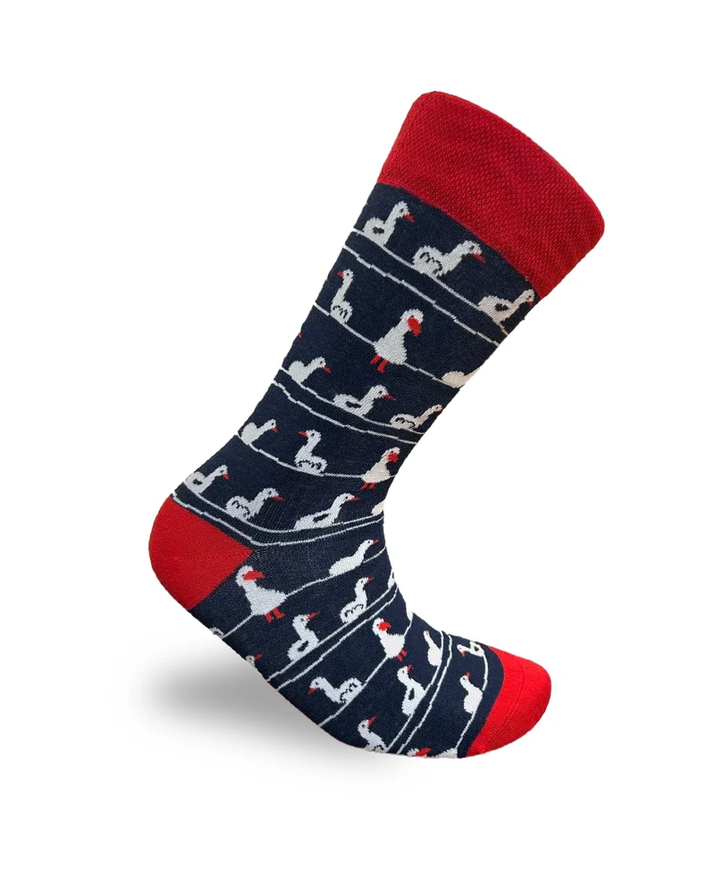 White Duck Socks Farm Animal Series