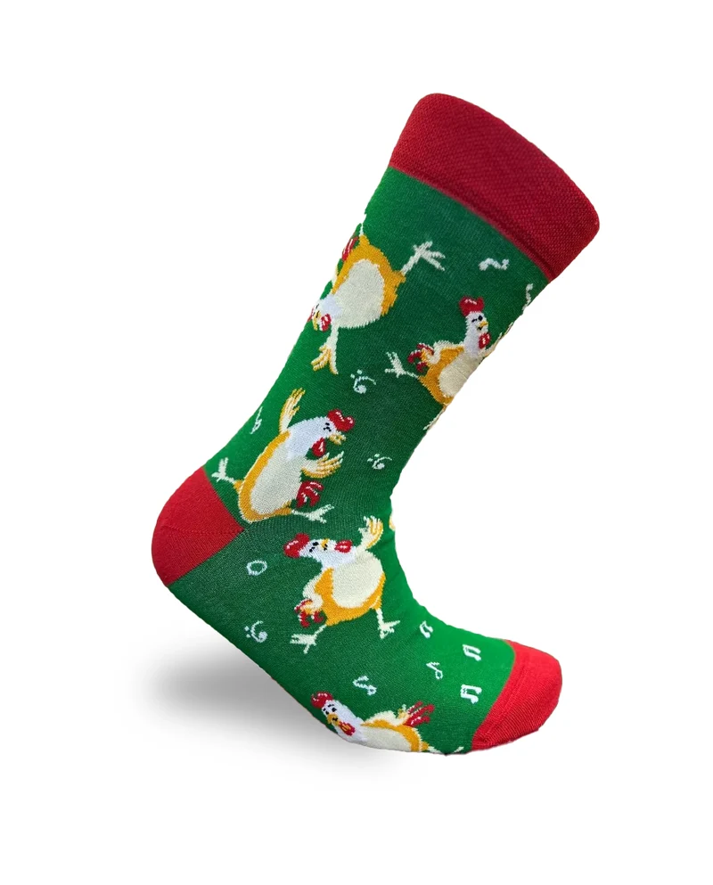 Dancing Chicken Socks Farm Fun Series