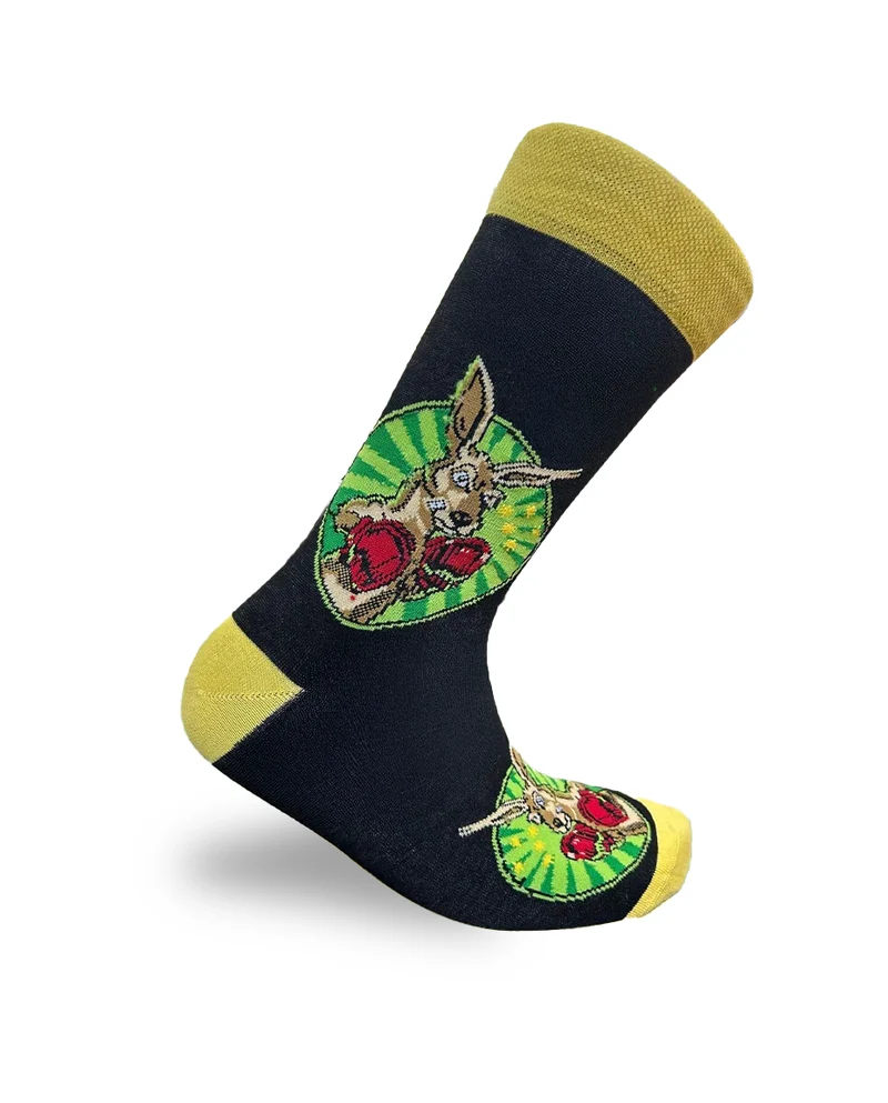 Boxer Kangaroo Socks Animal Mix Edition