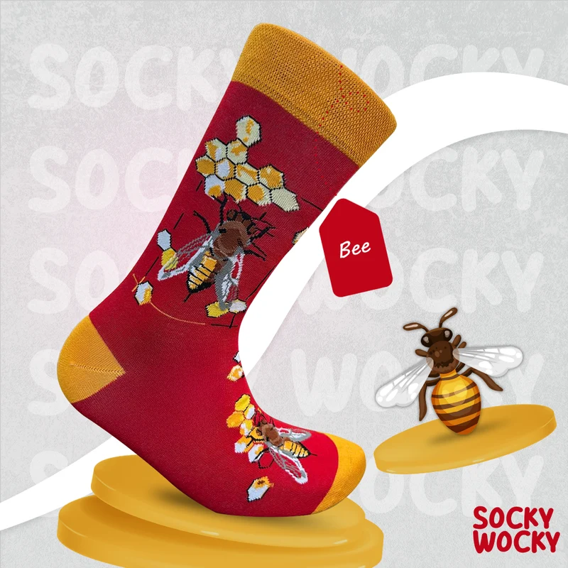 Bee Socks Nature Insect Edition