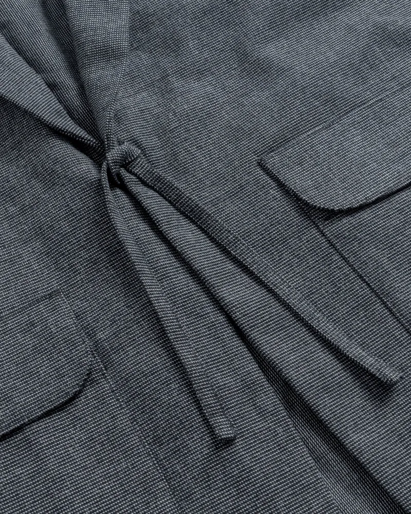 Grauer Blazer Kimono aus 100% Bio-Baumwolle von Rotholz