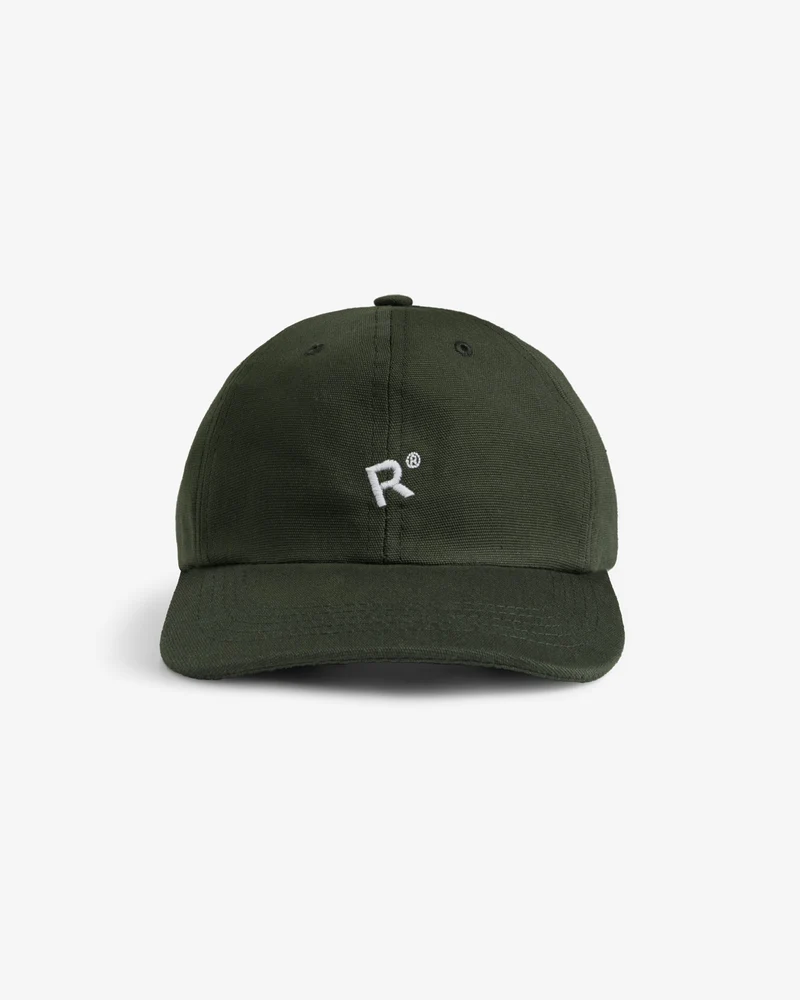 Olivegrüne Cap Classic aus Bio-Baumwolle von Rotholz