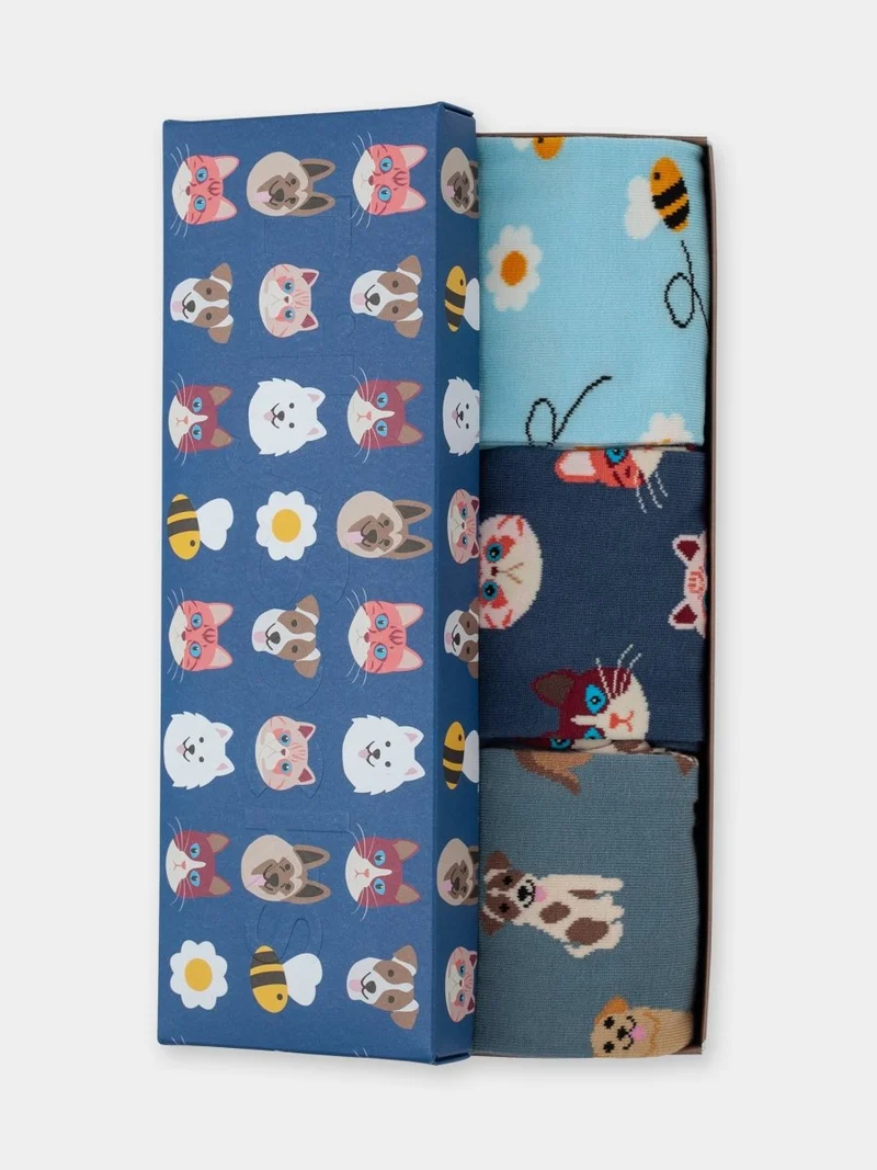 Cute Animal Crew (3er Box)