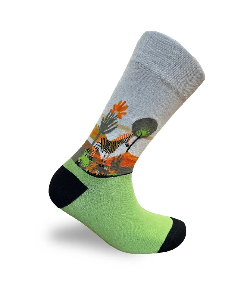 Zebra Socks Safari Stripe Edition