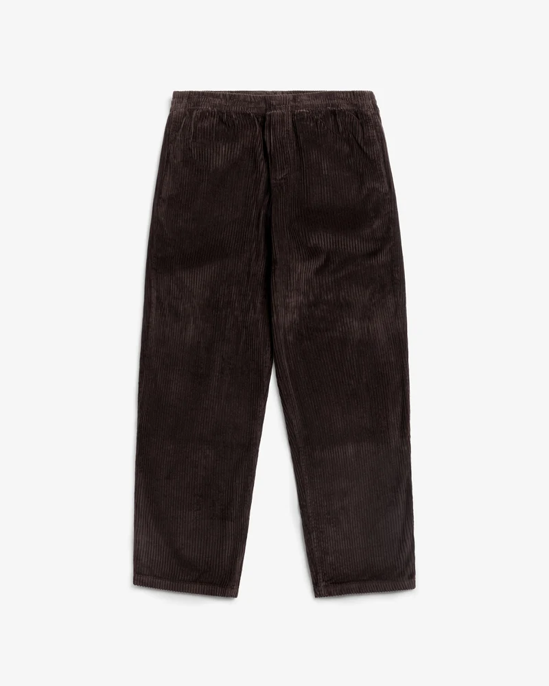 Braune Cordhose Weit aus Bio-Baumwolle von Rotholz