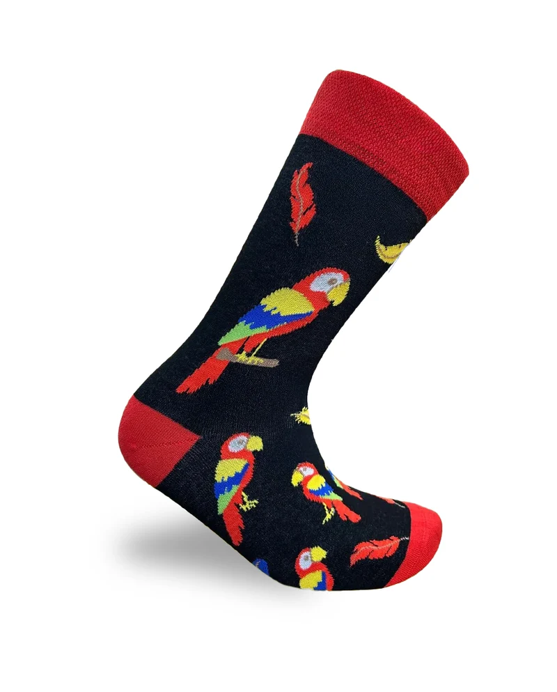 Parrot Socks Tropical Bird Series