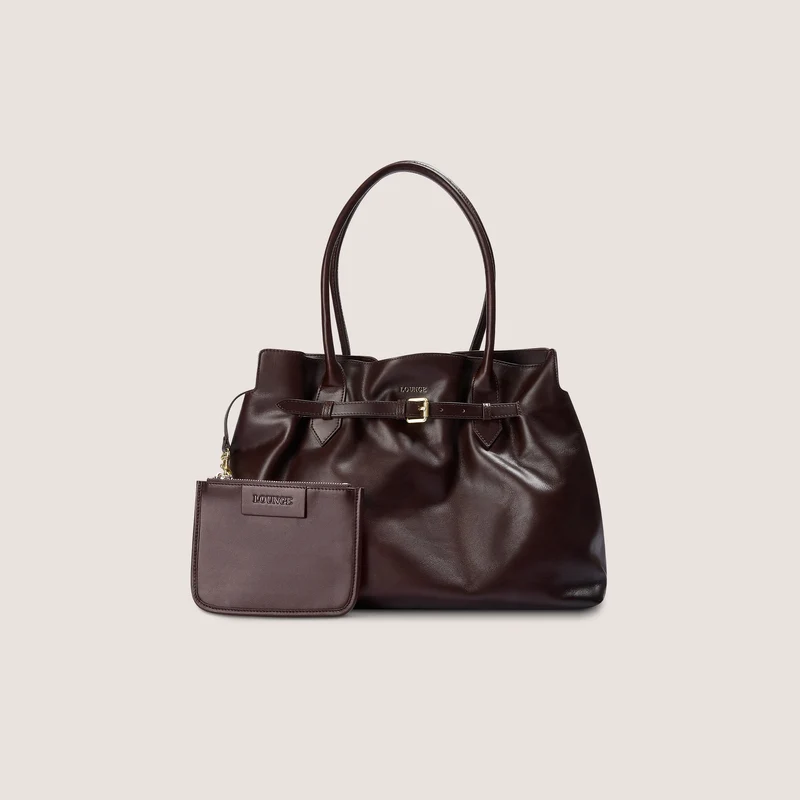 Issie Schultertasche - Kakao