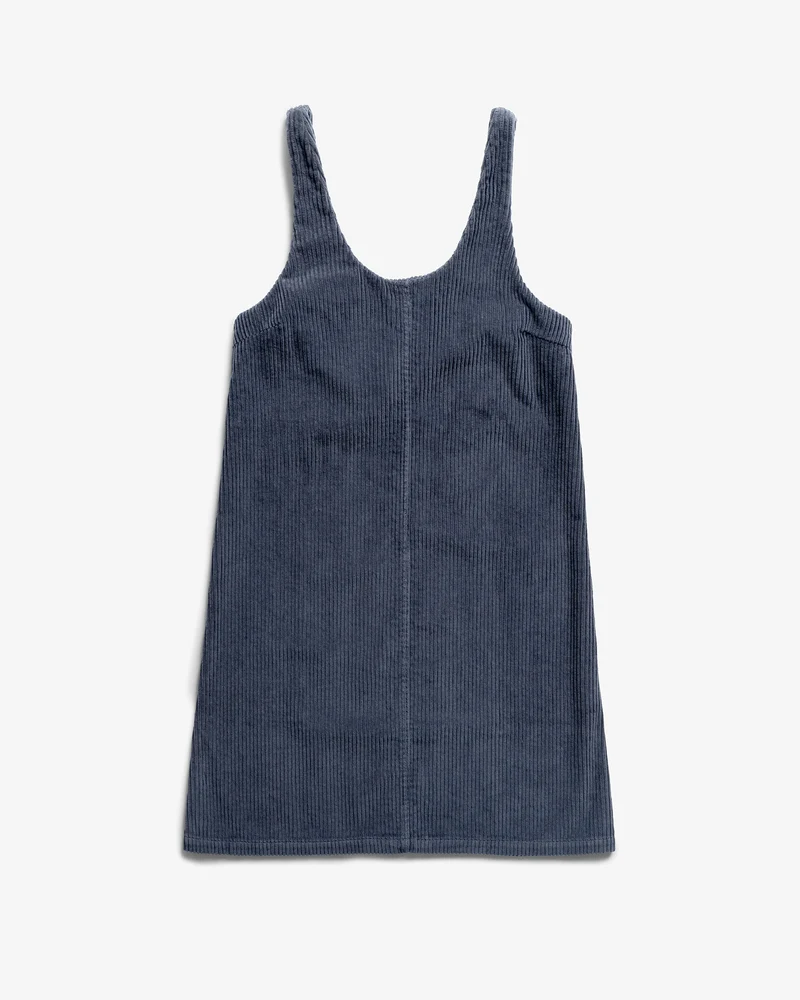 Blaues Kleid Cord aus Bio-Baumwolle von Rotholz