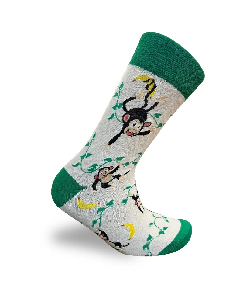 Monkey Socks Jungle Animal Edition