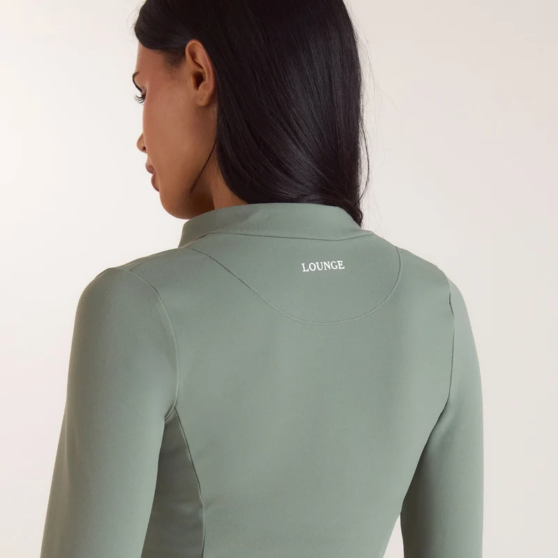 ContourSoft™ Zip-Up Jacke - Salbei