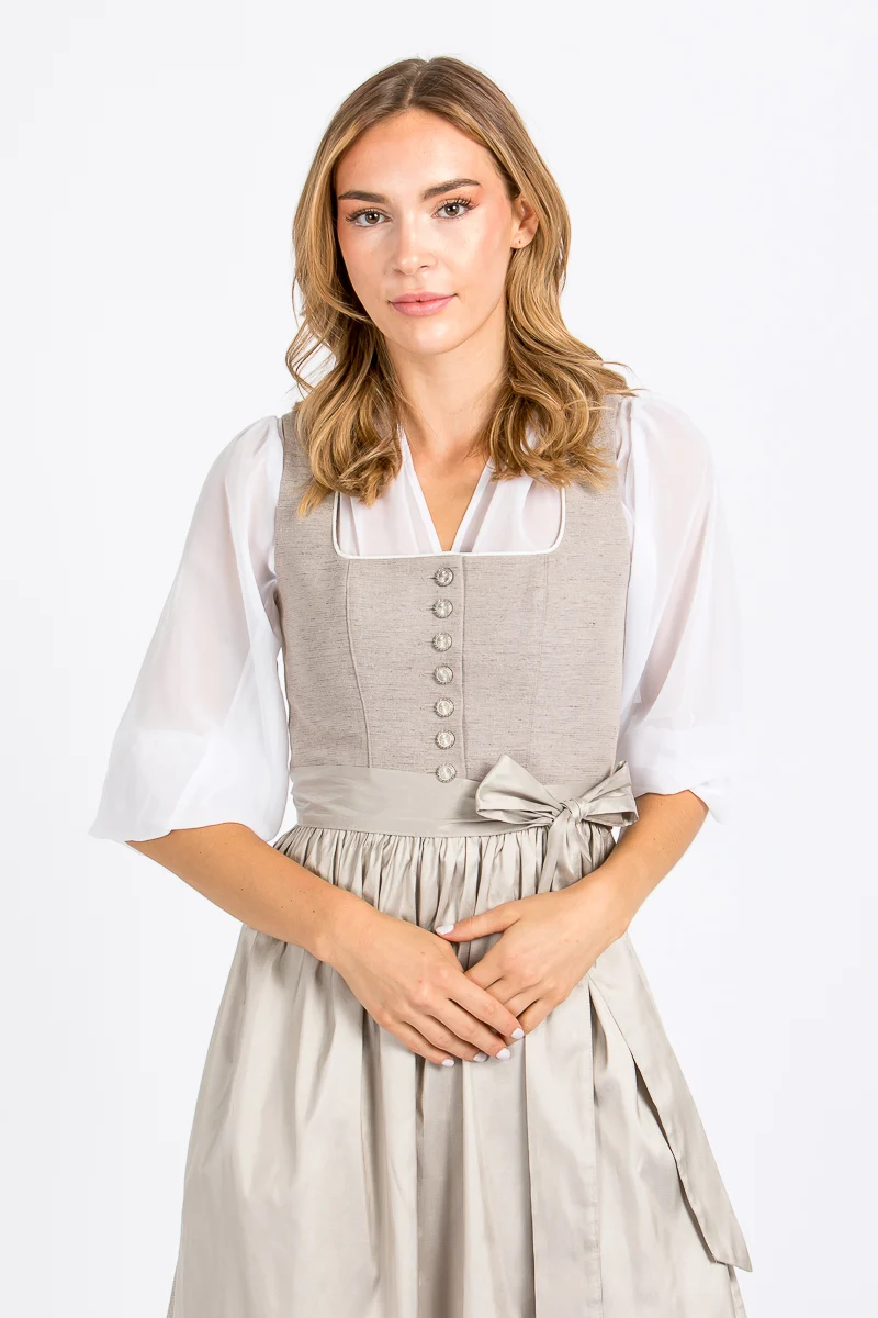 CocoVero Dirndlbluse Ida weiß