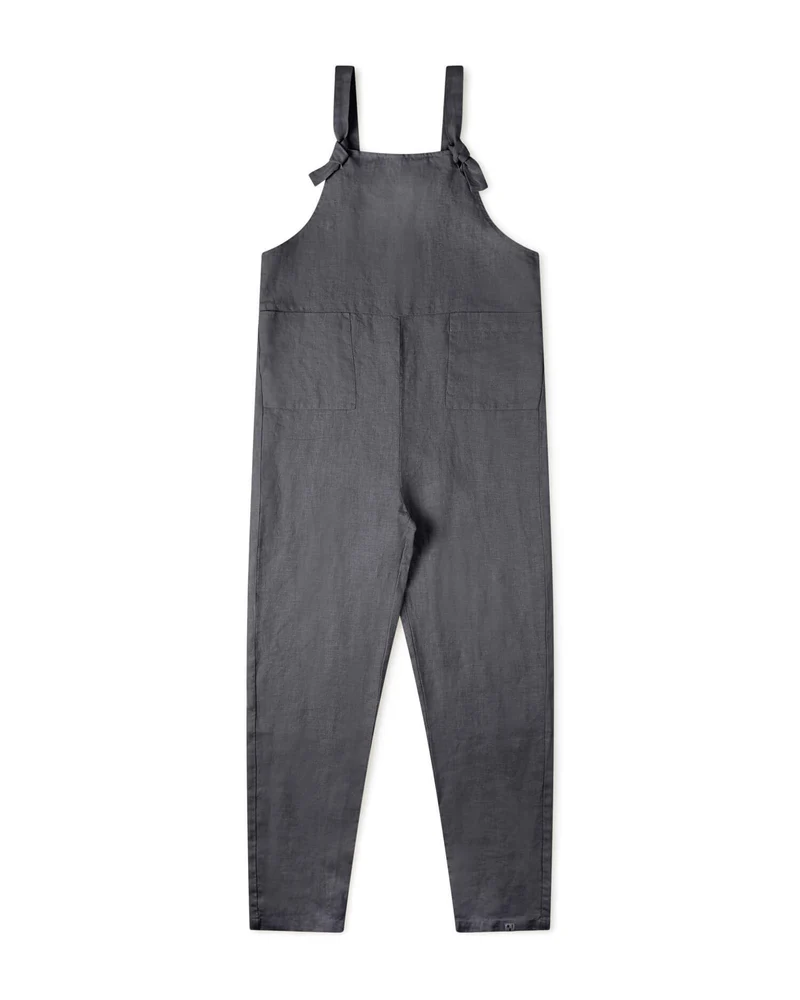Blauer Overall aus Leinen von Matona