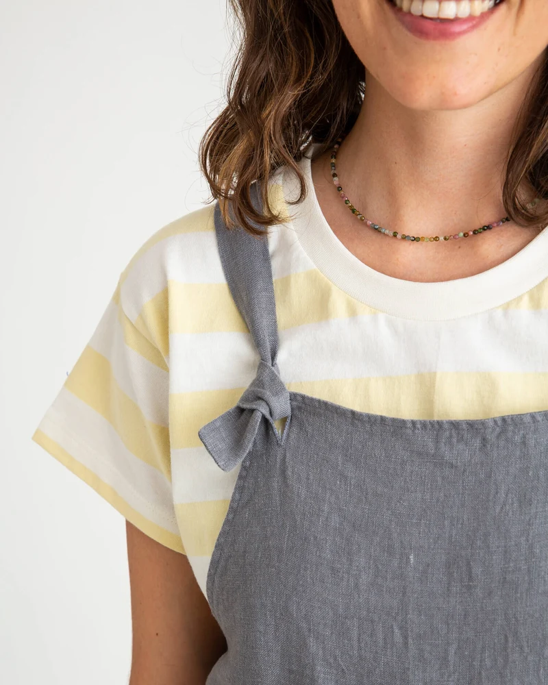 Blauer Overall aus Leinen von Matona