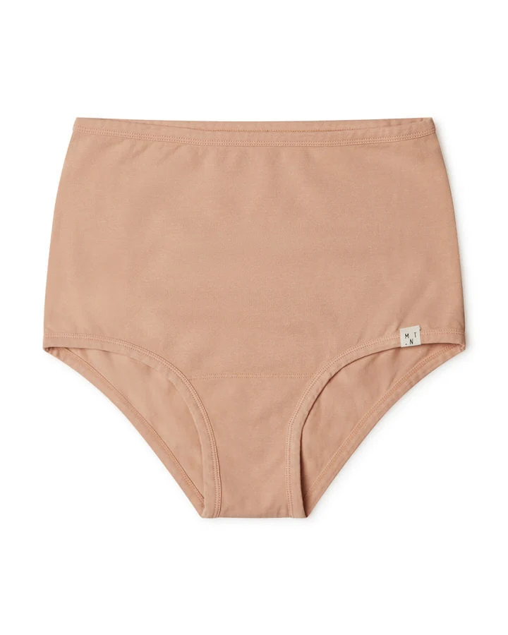 Hellbrauner Slip terracotta aus Bio-Baumwolle von Matona