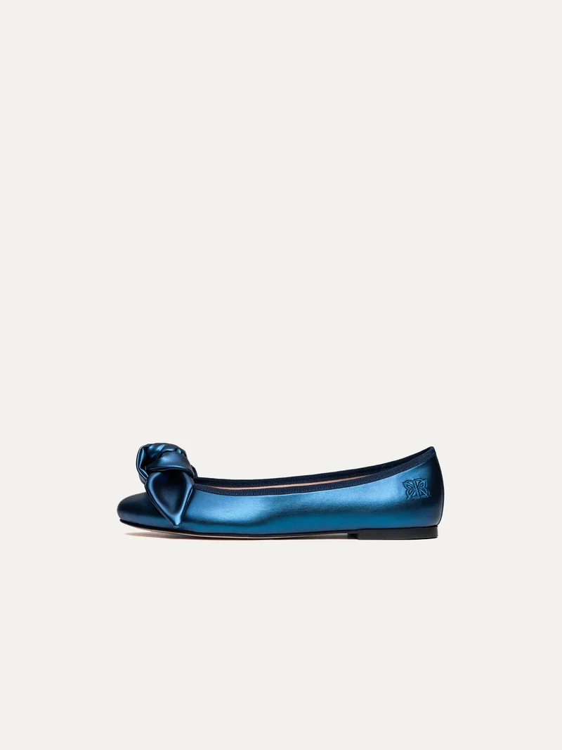 Blaue Ballerinas 9:30AM HEARING IN COURT - Bleu Électrique