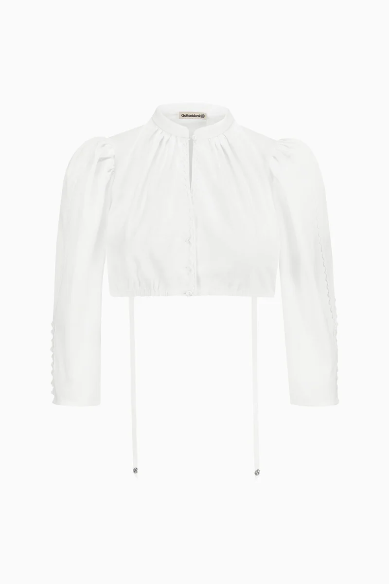 Gottseidank Dirndlbluse Rebecca weiß