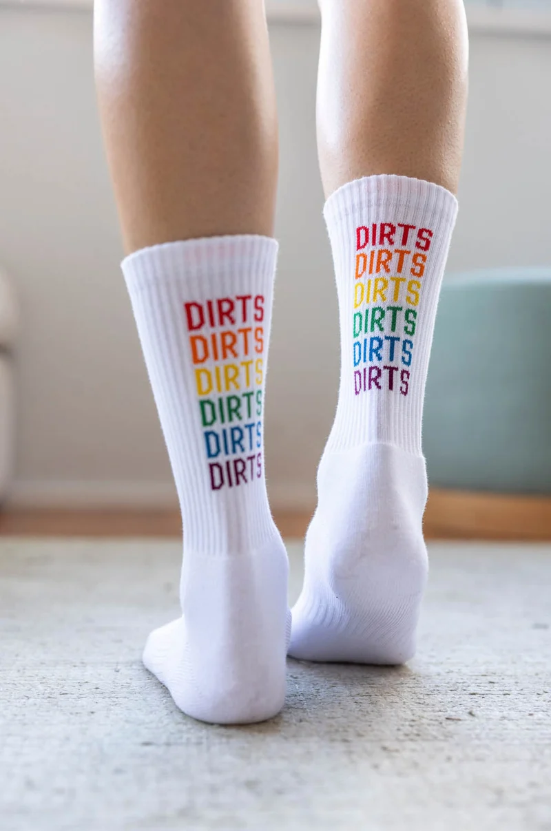 Rainbow Socken 3.0 aus Baumwolle von Dirts
