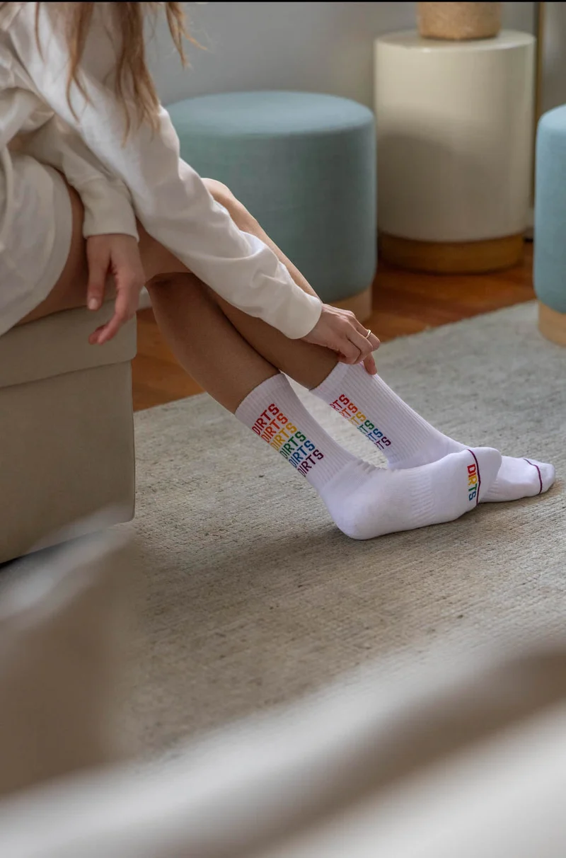 Rainbow Socken 3.0 aus Baumwolle von Dirts