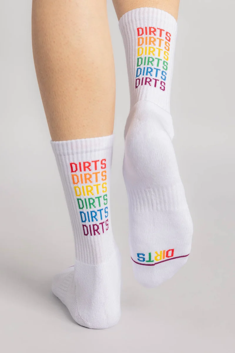 Rainbow Socken 3.0 aus Baumwolle von Dirts