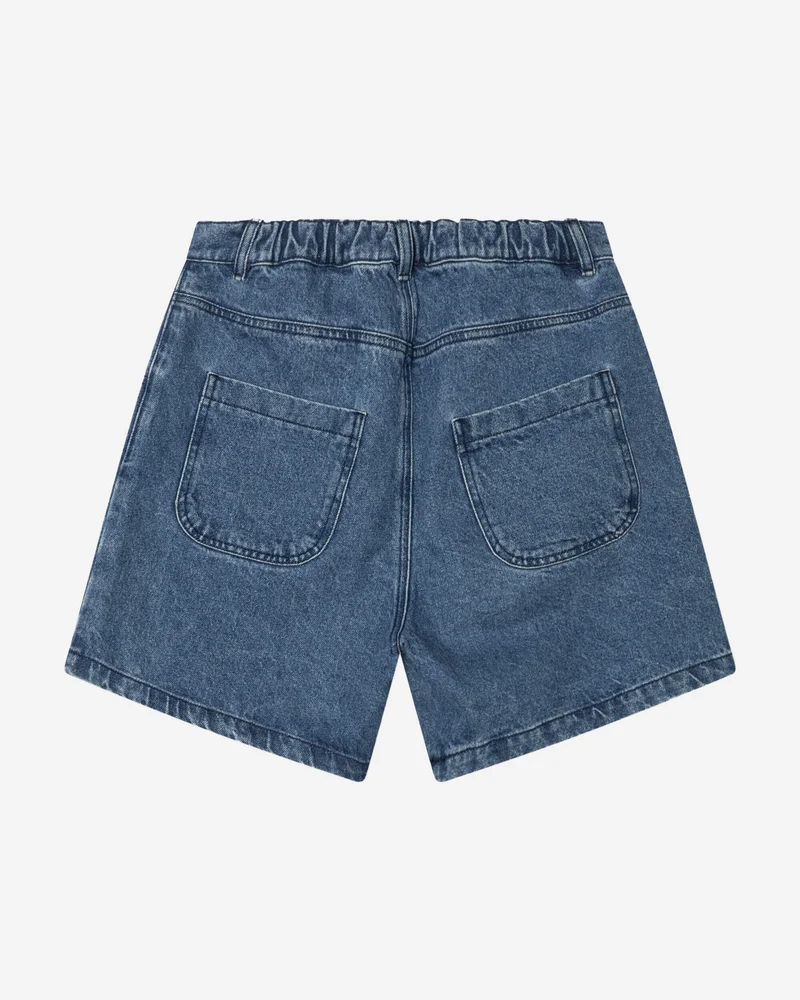 Blaue Shorts aus Bio-Baumwolle von Matona