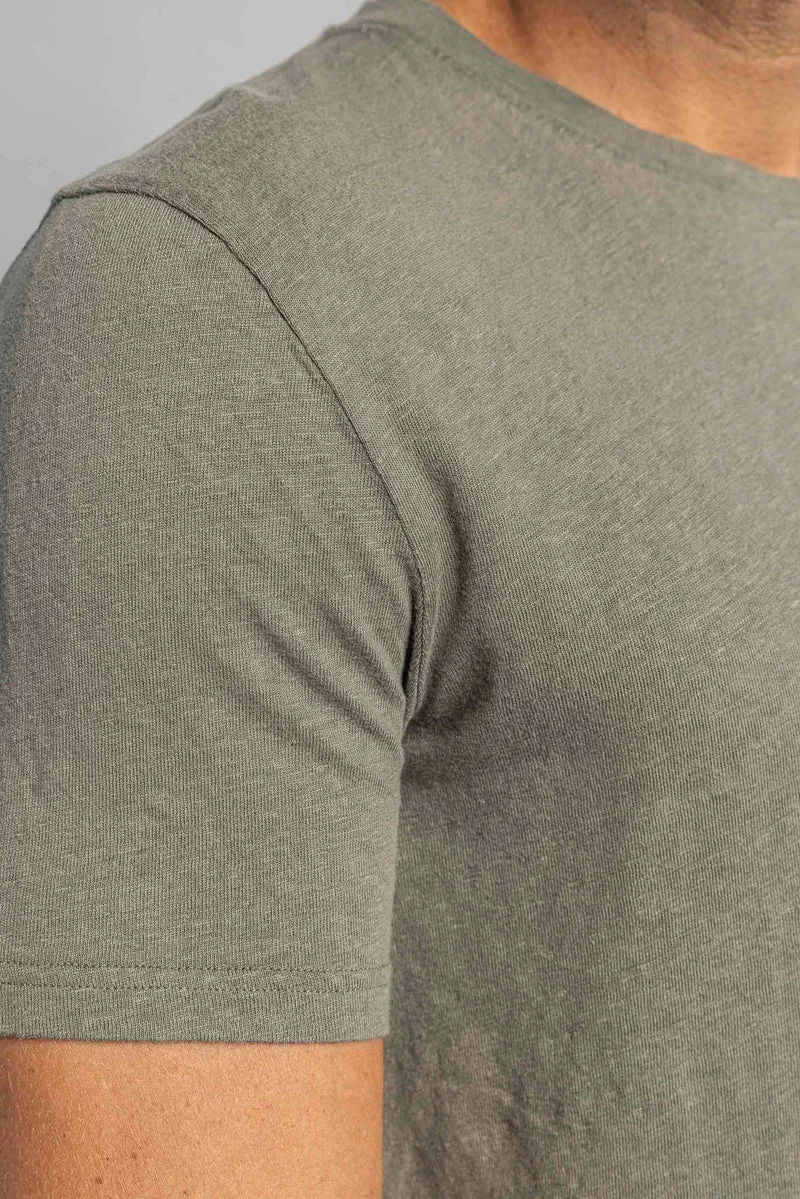 Leinen T-Shirt in mehreren Farben von Dirts