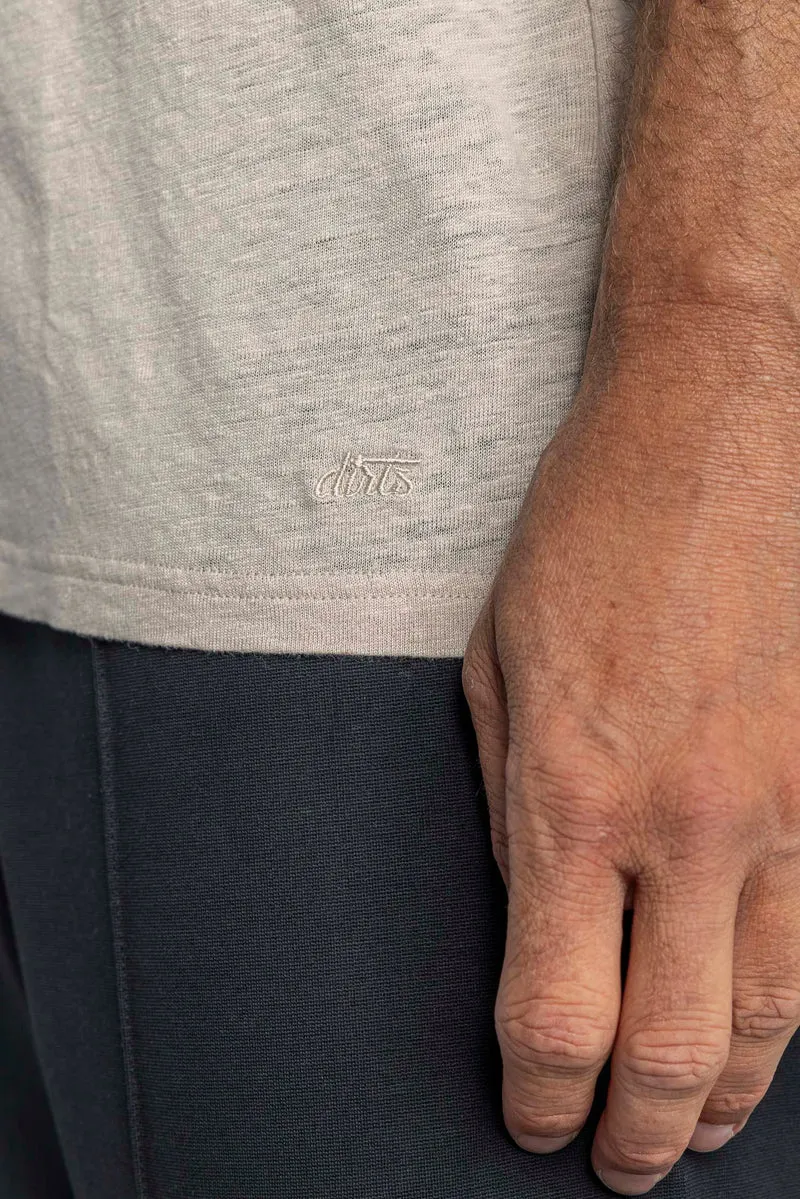Leinen T-Shirt in mehreren Farben von Dirts