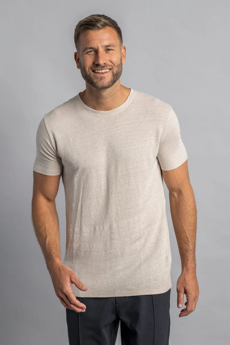 Leinen T-Shirt in mehreren Farben von Dirts