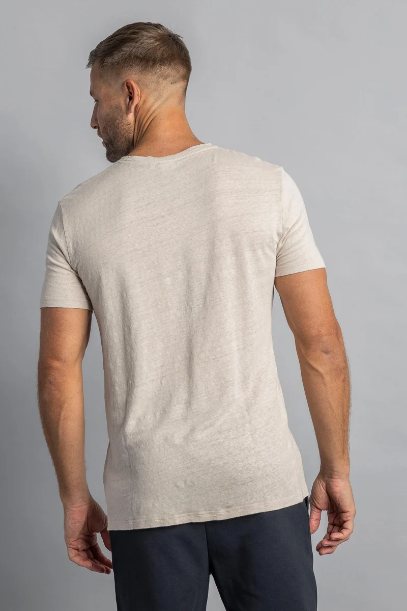 Leinen T-Shirt in mehreren Farben von Dirts