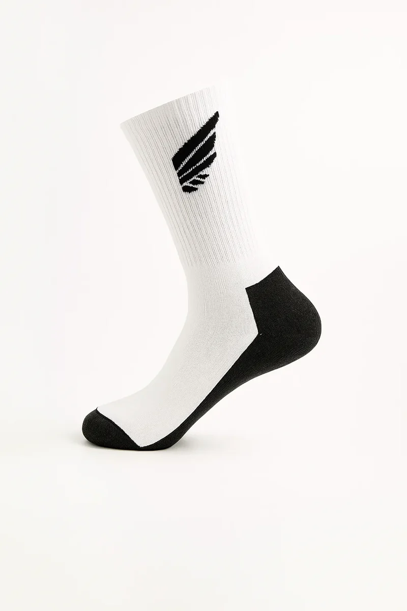 Weisse Socken Crew von Nivays