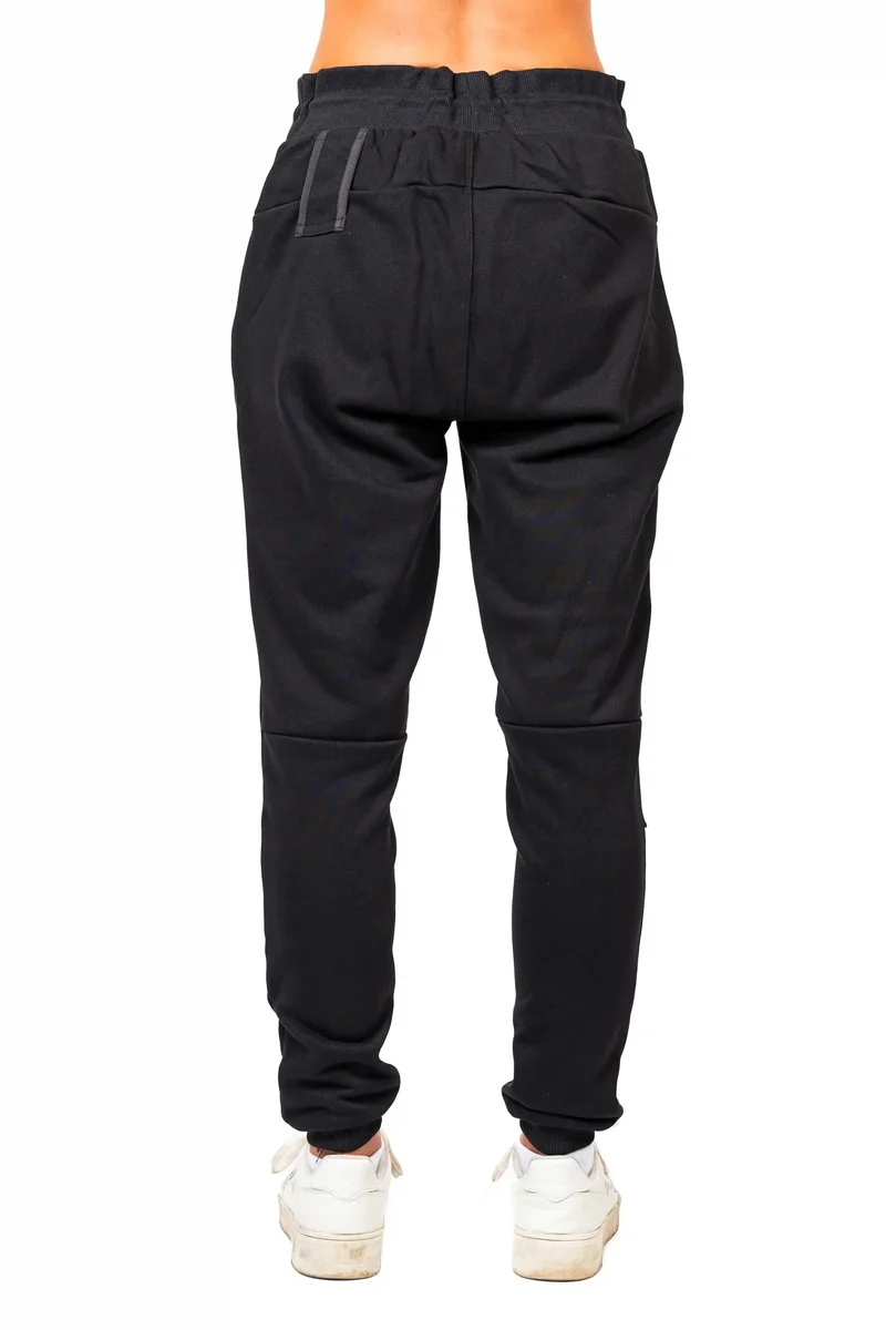 Schwarze Jogginghose Gravity Lifestyle aus Baumwolle von Nivays