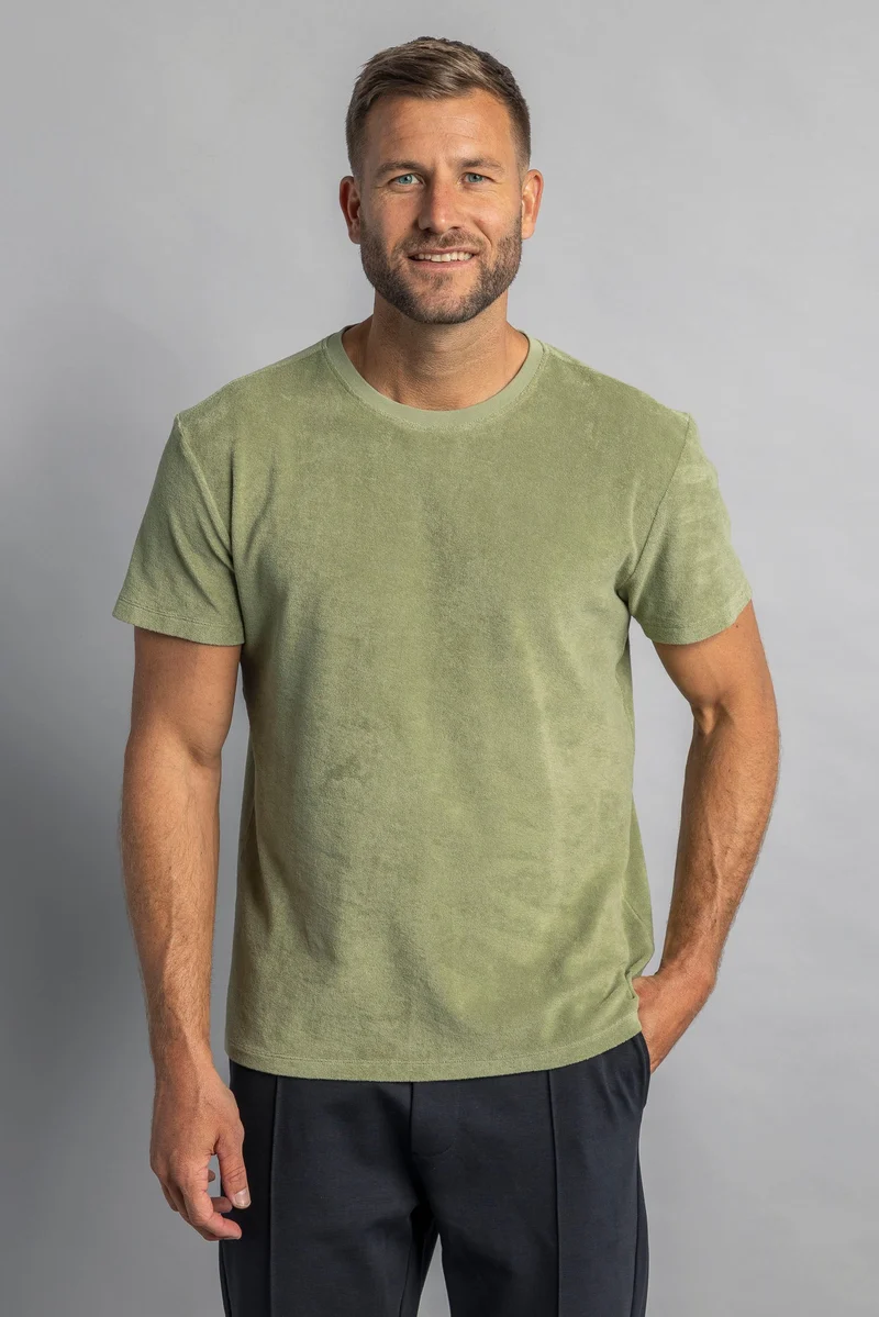 Terry T-Shirt in verschiedenen Farben aus Bio Baumwolle von Dirts