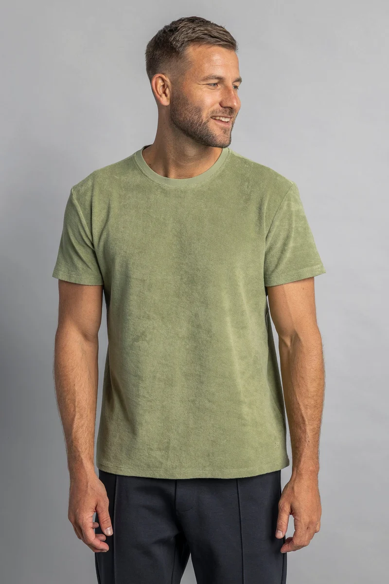 Terry T-Shirt in verschiedenen Farben aus Bio Baumwolle von Dirts