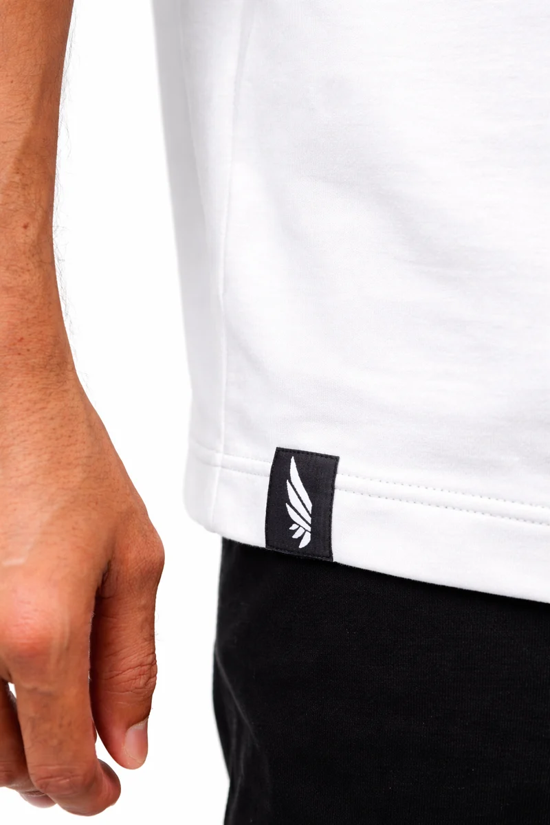 Weisses Shirt Gravity Oversized aus Baumwolle von Nivays