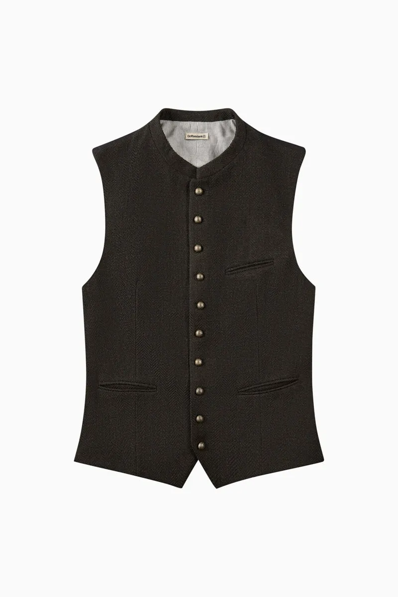 Gottseidank Trachtenweste Konstantin A005677 rosmarin