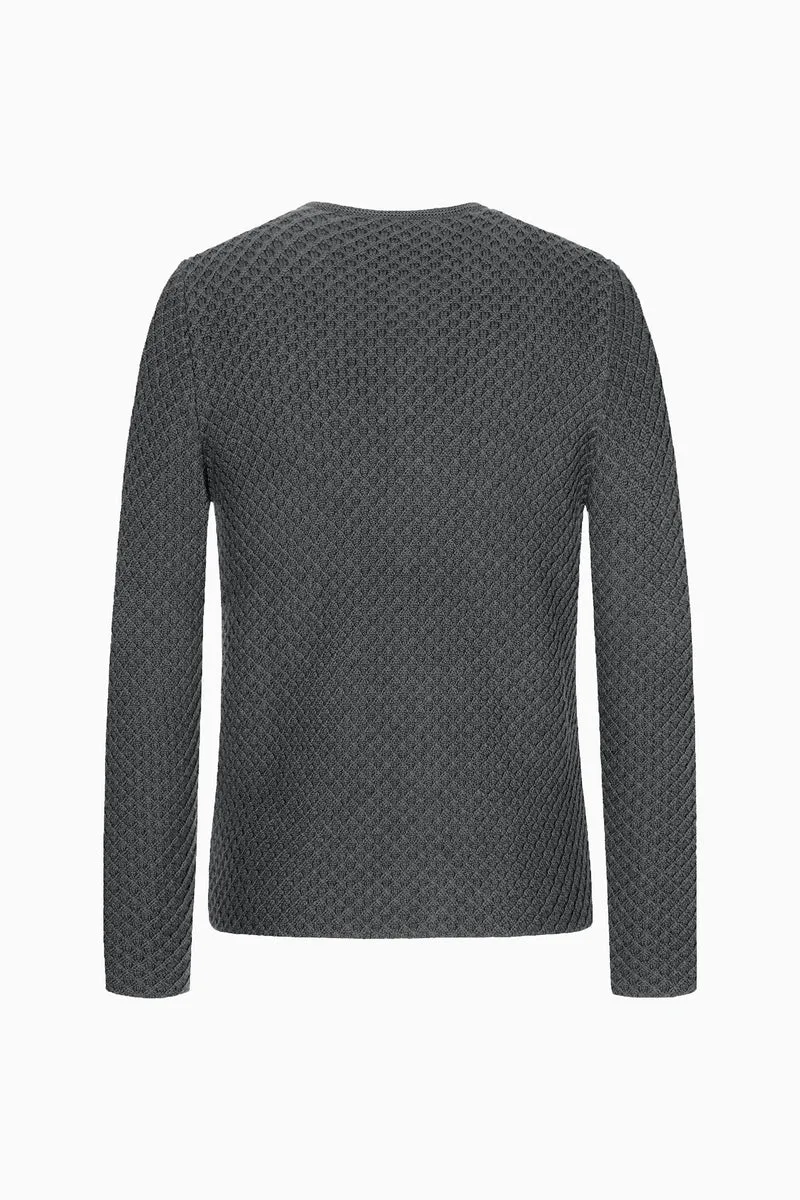 Gottseidank Strickjanker Xaver asphalt