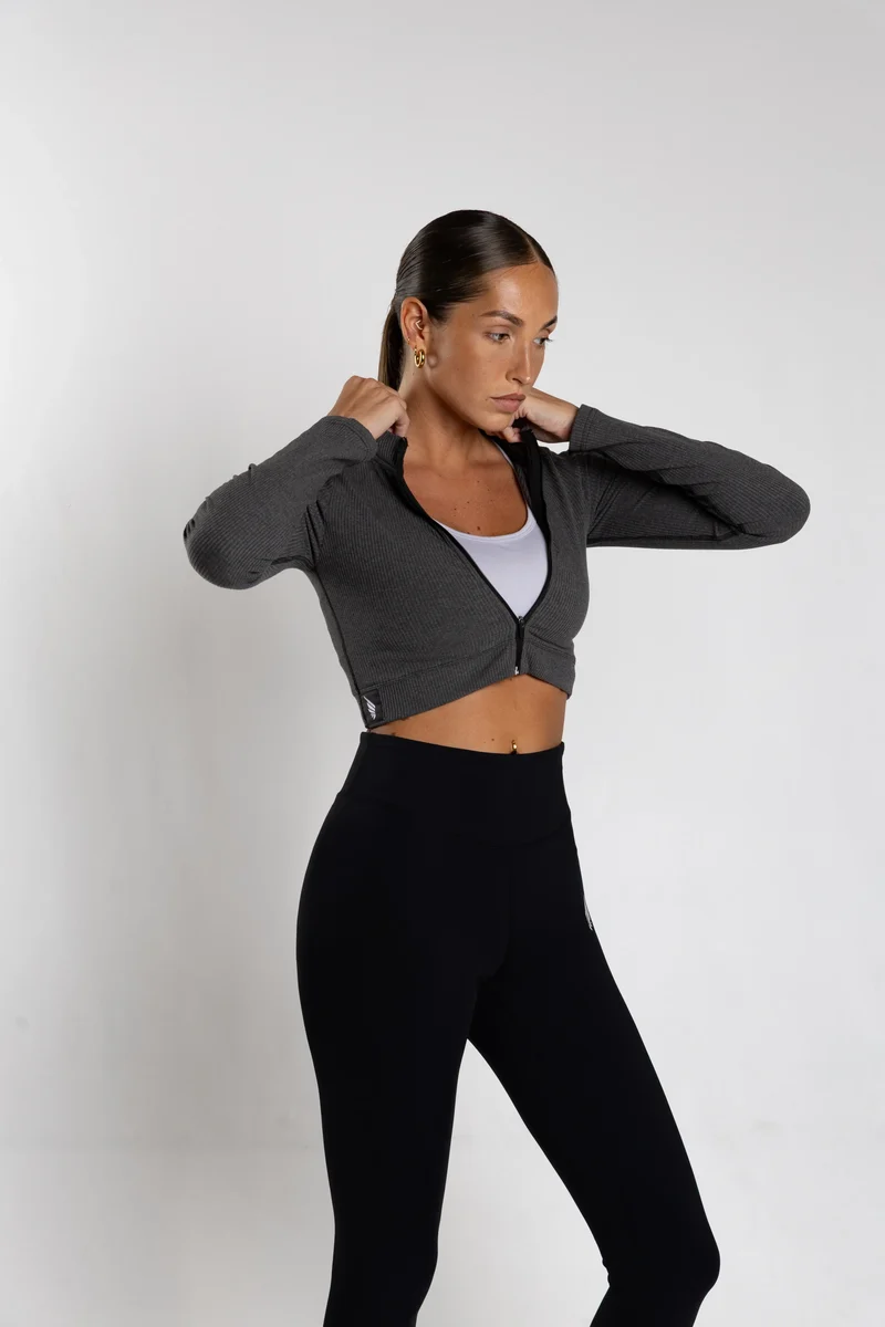 Schwarze Leggings Pulse Everywear aus recyceltem Polyamid von Nivays