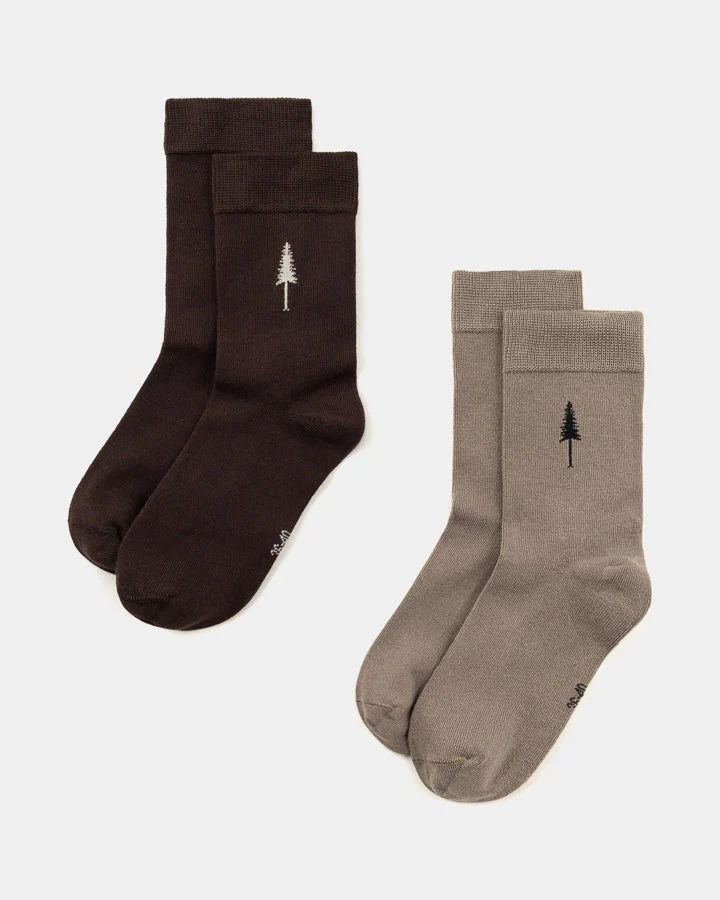 Socken-Set Tree Standard aus Tencel von Nikin