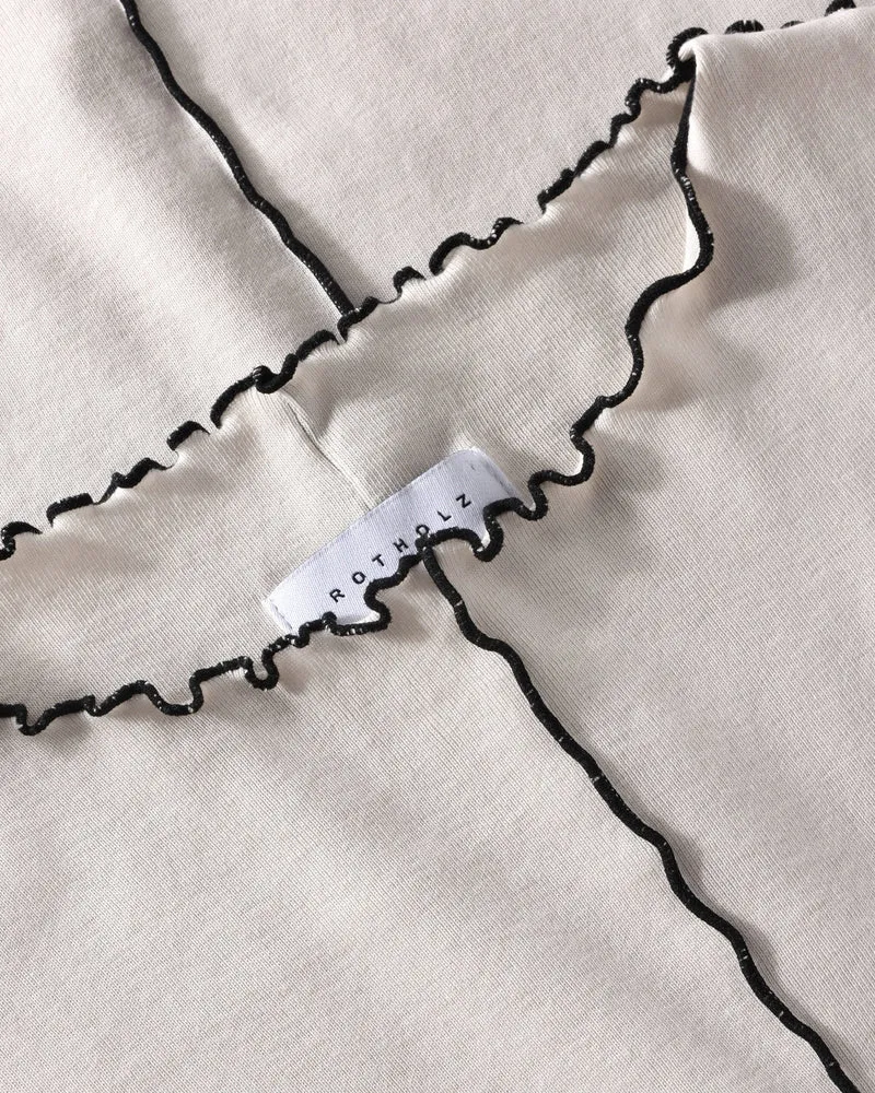Weisses Top Pin-Tucked aus Bio-Baumwolle von Rotholz