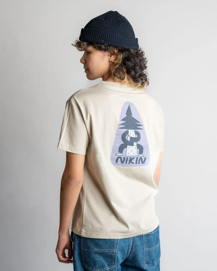 Beiges T-Shirt Tree Anniversary von Nikin