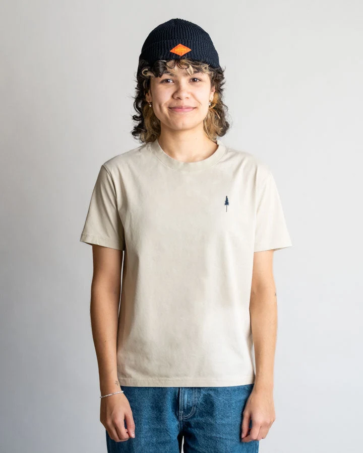 Beiges T-Shirt Tree Anniversary von Nikin