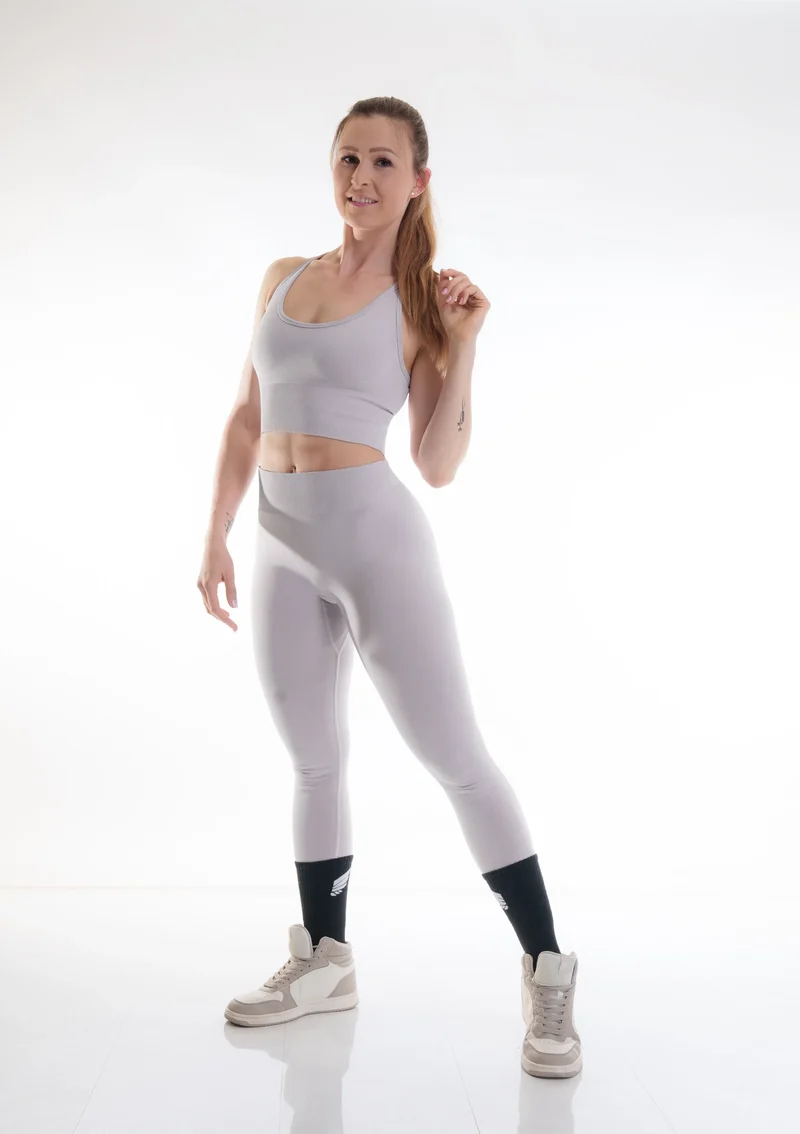 Leggings Zeyla Seamless Booty aus recyceltem Polyester von Nivays