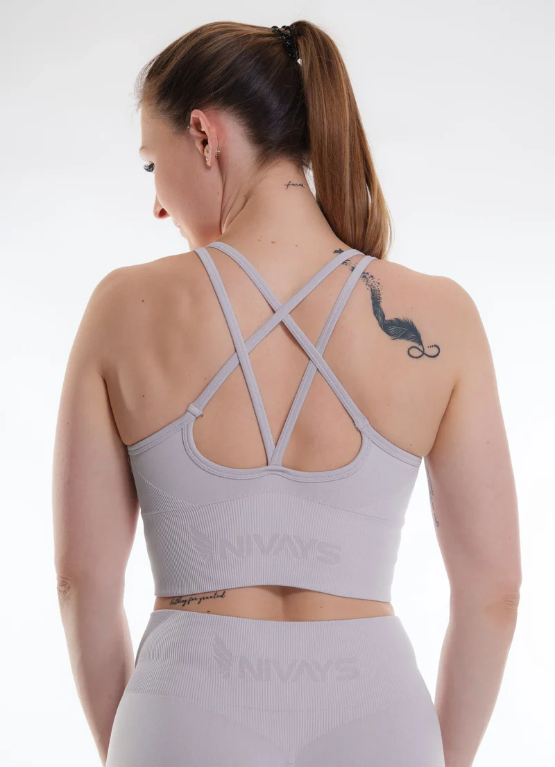 Top Zeyla Seamless aus recyceltem Polyester von Nivays