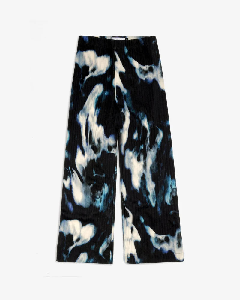 Gerippte Hose Tie Dye aus Bio-Baumwolle von Rotholz