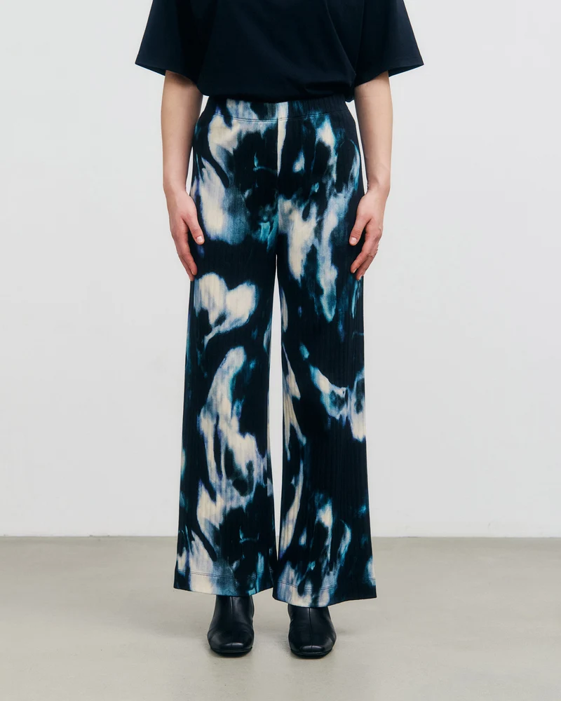 Gerippte Hose Tie Dye aus Bio-Baumwolle von Rotholz