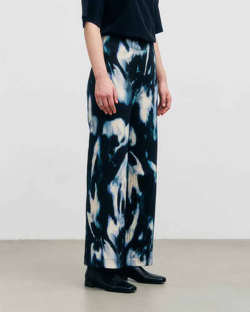 Gerippte Hose Tie Dye aus Bio-Baumwolle von Rotholz