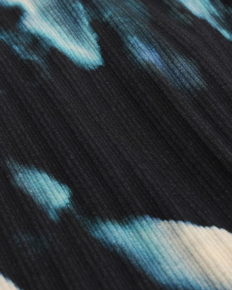 Gerippte Hose Tie Dye aus Bio-Baumwolle von Rotholz