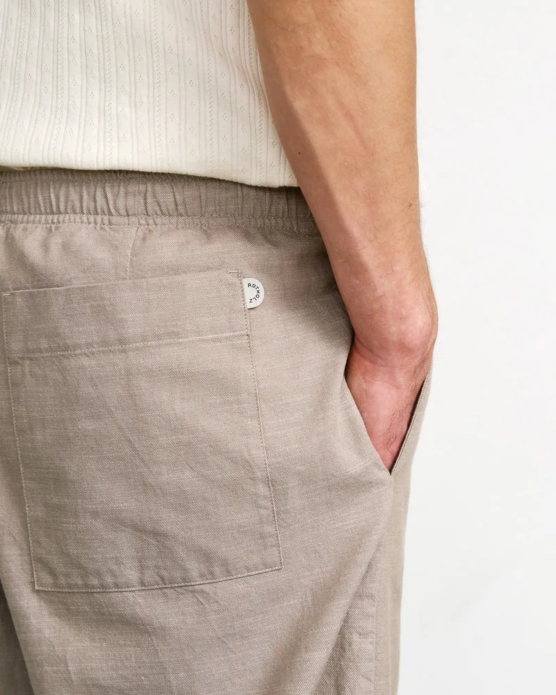 Beige Hose aus Bio-Baumwolle von Rotholz